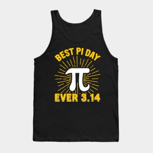 Funny math Best pi day ever 3.14 Tank Top